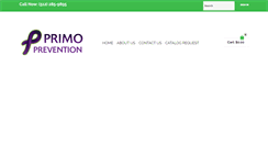 Desktop Screenshot of primoprevention.com